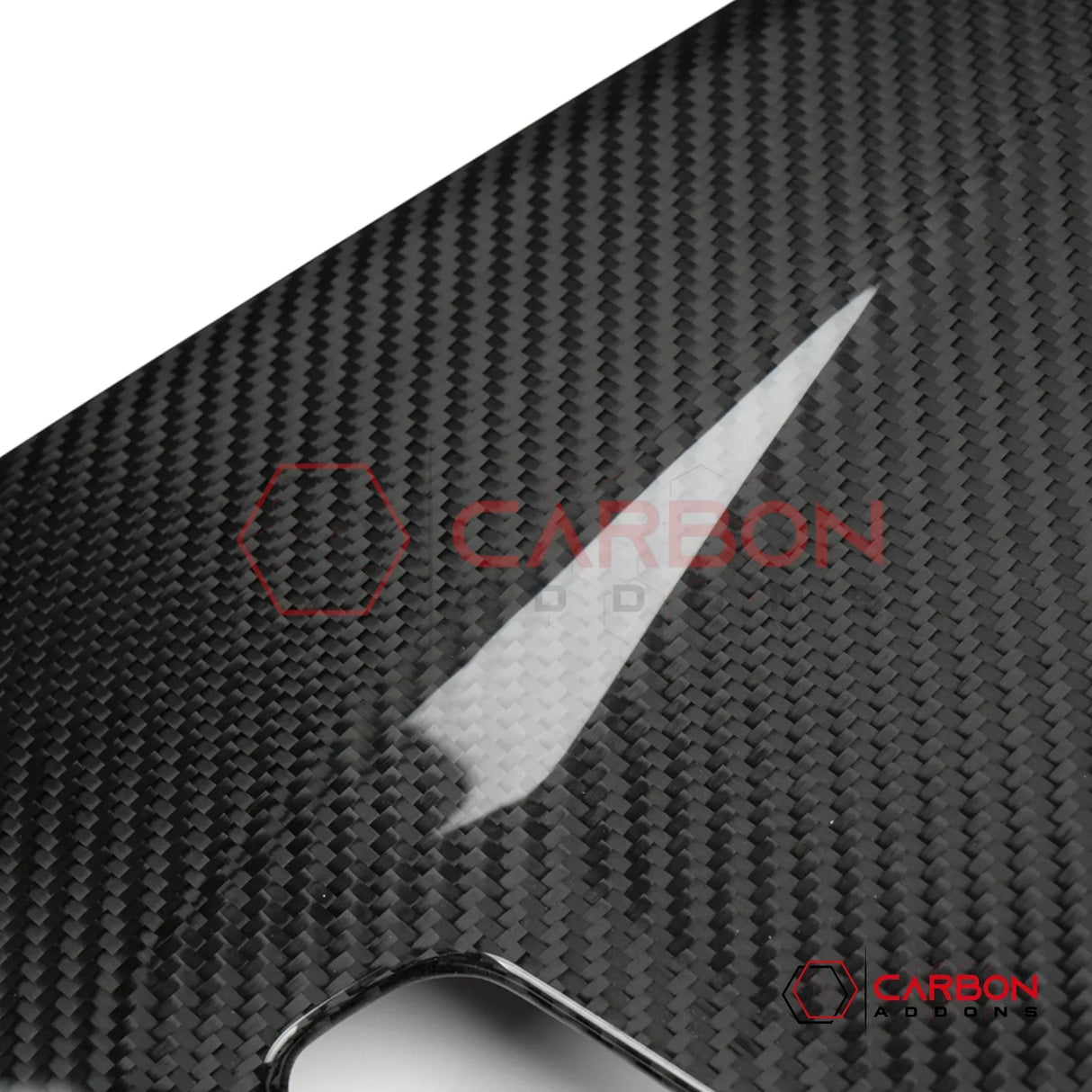 2026+ C8 Corvette Carbon Fiber HUD Cover – Upper Dash (1LT)