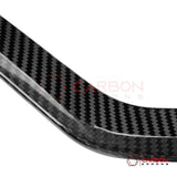 2026+ Corvette C8 Dashboard Outer Display Side Stripes Real Carbon Fiber Cover