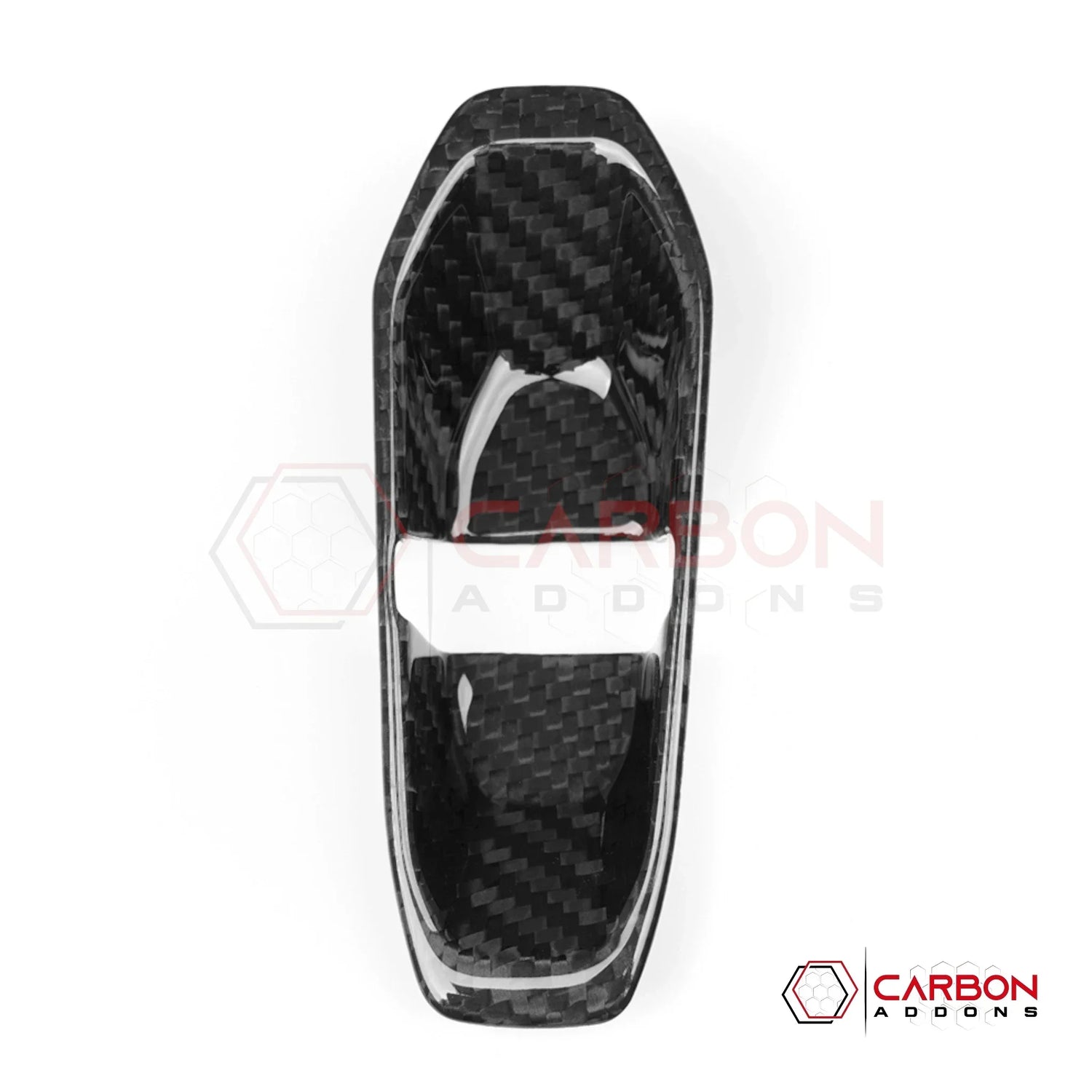 2026+ C8 Corvette Gear Selector Inner Frame Real Carbon Fiber Trim Cover