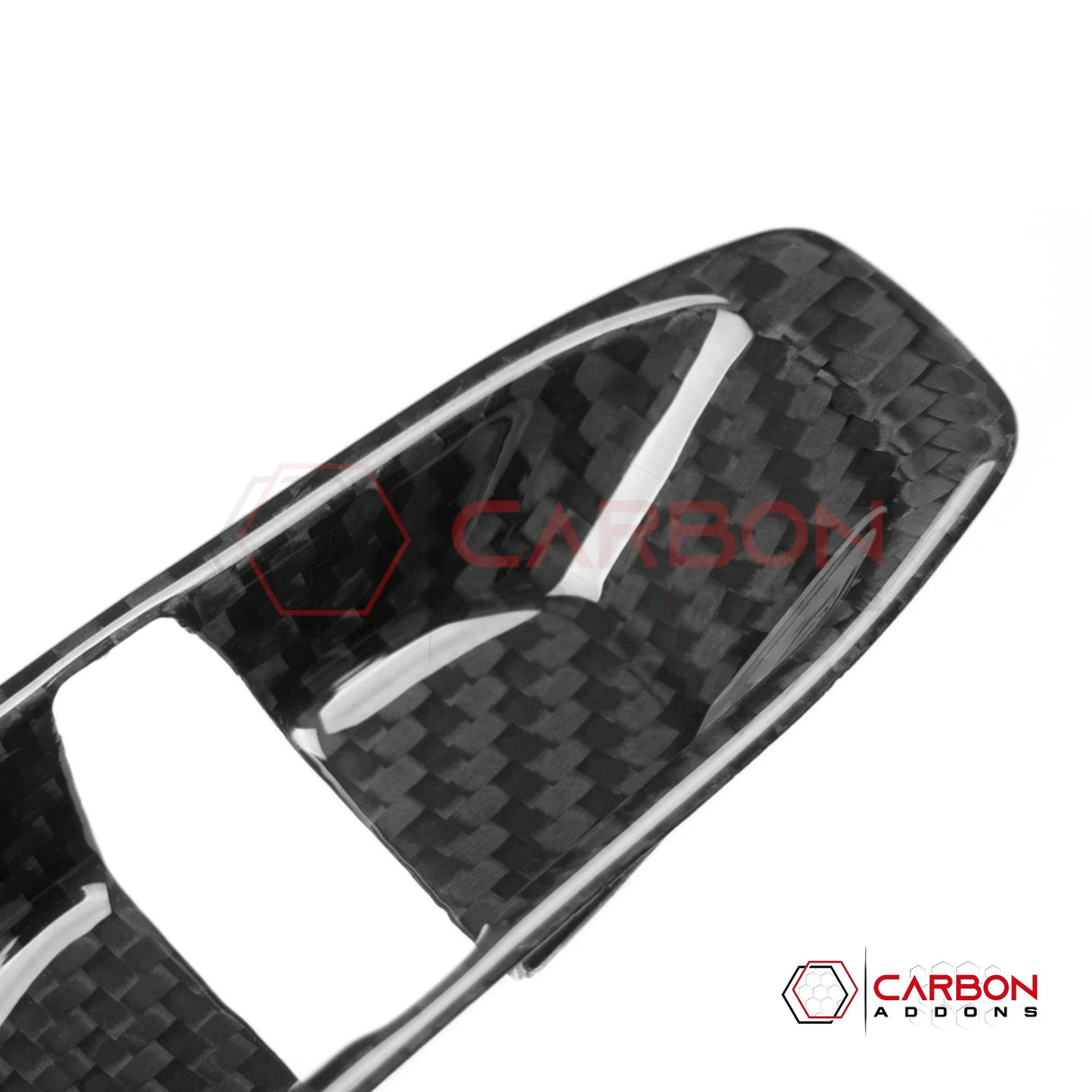 2026+ C8 Corvette Gear Selector Inner Frame Real Carbon Fiber Trim Cover