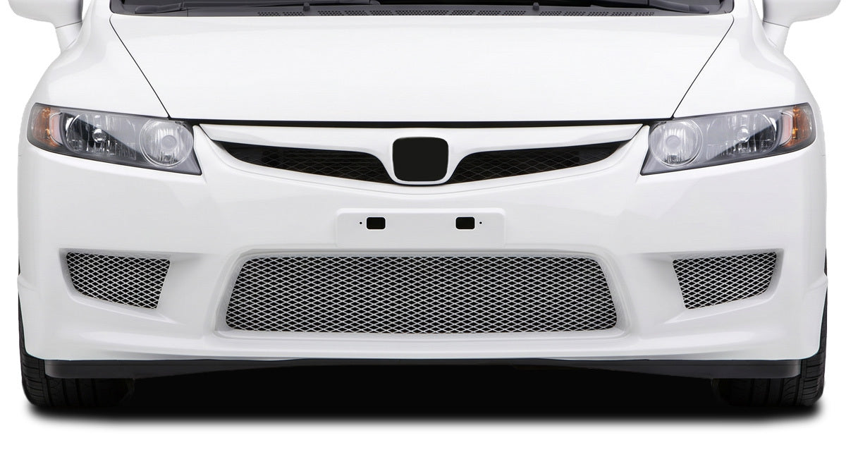 2006-2011 Honda Civic 4DR Gralix JDM Type R Conversion Front Bumper Cover - 1 Piece