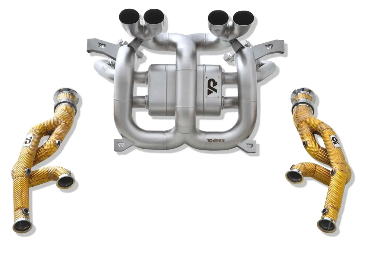 Lamborghini Revuelto F1 CEL-Free Valved Exhaust Package VANTA Edition - Yonristic Performance