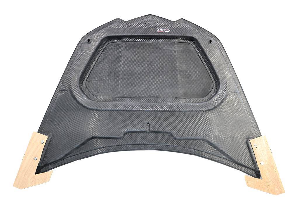 2020-2024 Chevrolet Corvette OEM Style Double Sided Carbon Fiber Carbon Fiber Hood
