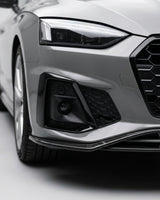 2018–2021 Audi A5 S-Line / S5 B9 Sportback Front Bumper Lip – Carbon Fiber