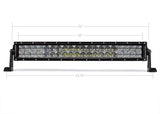 22" Bumper Hidden LED Light Bar Brackets Kit For 2010-2018 Dodge 2500/3500