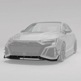 Audi RS3 8Y Limousine Carbon Fiber Front Lip