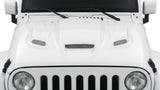 2007-2018 Jeep Wrangler Gralix Hellcat Look Hood - 1 Piece