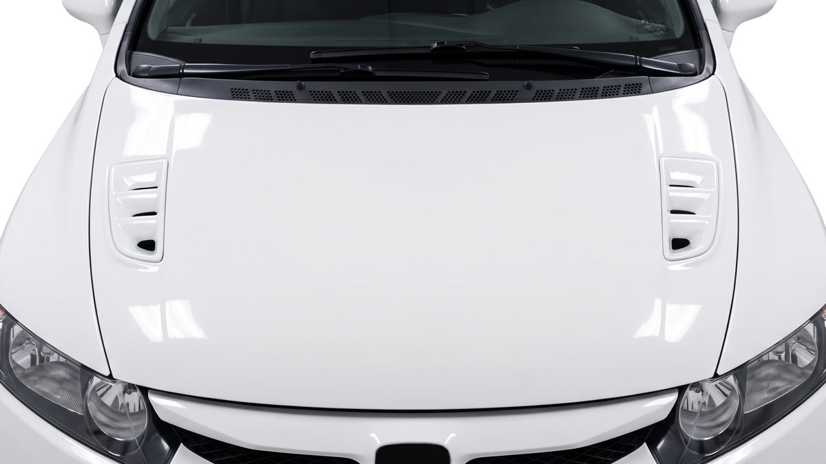 2006-2011 Honda Civic 4DR Gralix Type M Hood - 1 Piece