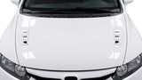 2006-2011 Honda Civic 4DR Gralix Type M Hood - 1 Piece