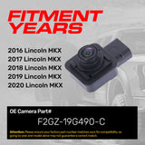 Lincoln MKX (2016-2020) OEM Replacement Backup Camera OE Part # F2GZ-19G490-C