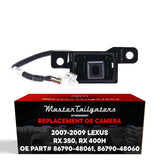Lexus RX 350 (2007-2009), RX 400h (2007-2008) OEM Replacement Backup Camera OE Part # 86790-48060, 86790-48061