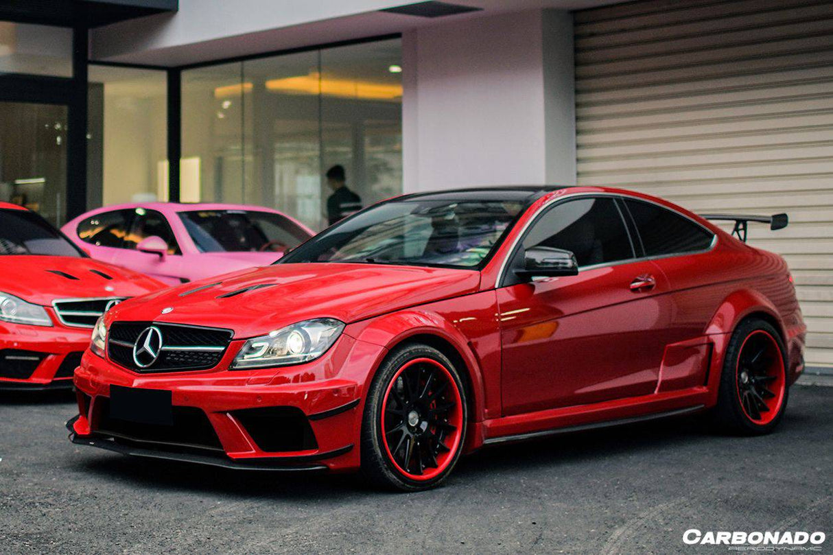 2012-2014 Mercedes Benz W204 C63 AMG Coupe BKSS Style Wide Full Body Kit