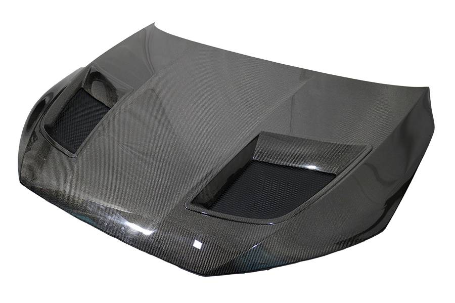 2022-2024 AUDI A3 4 doors AS Style Carbon Fiber Black Hood