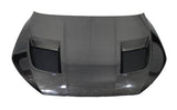 2022-2024 AUDI A3 4 doors AS Style Carbon Fiber Black Hood