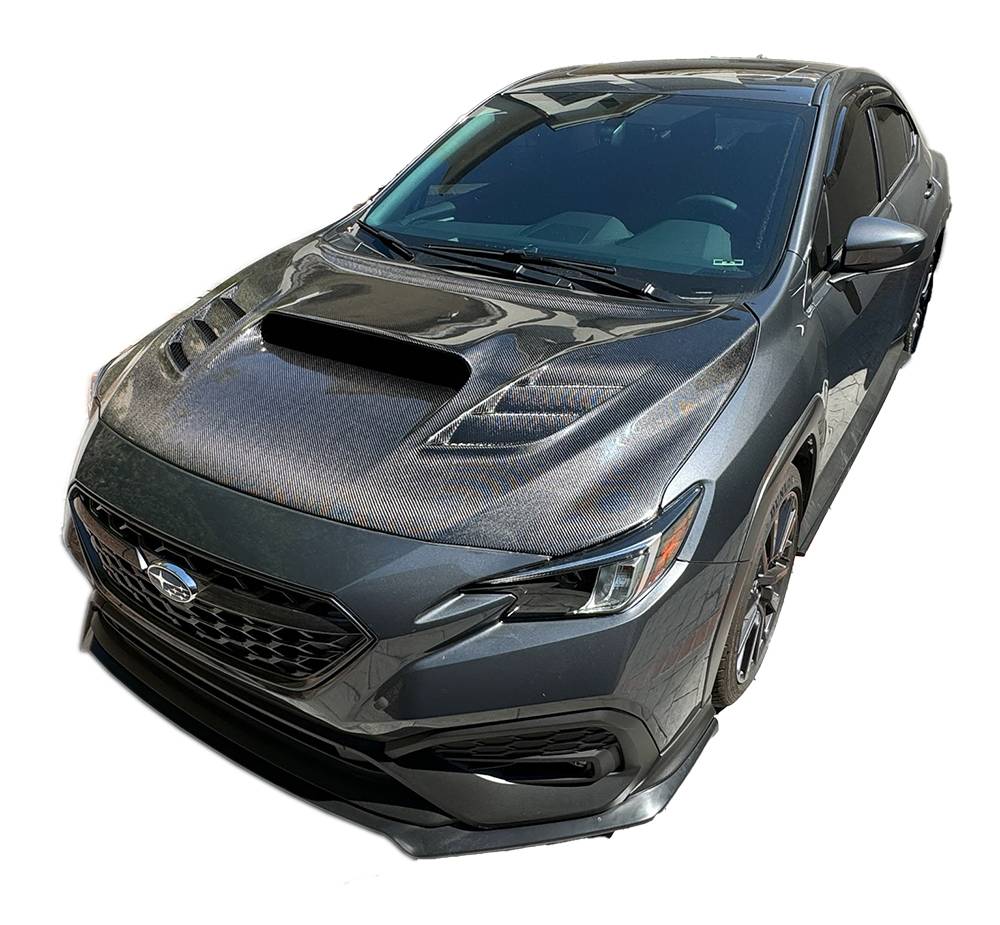 2022-2024 Subaru WRX 4 doors VS2 Style Carbon Fiber Black Hood