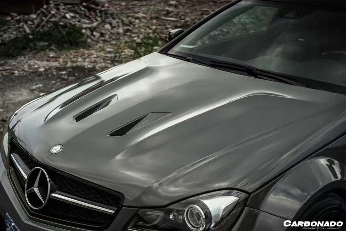 2012-2014 Mercedes Benz W204 C63 AMG Coupe BKSS Style Wide Full Body Kit