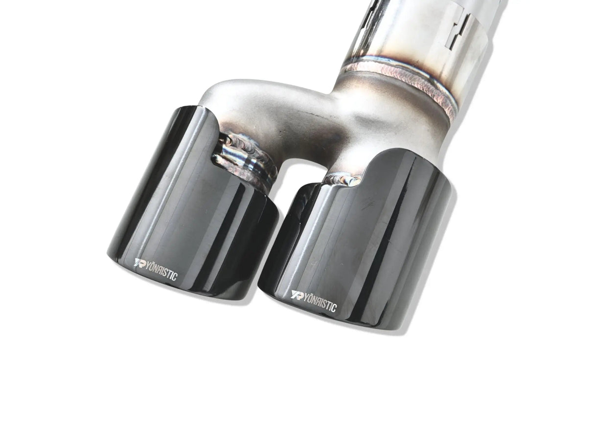 Aston Martin Vantage Axle-Back Valved Exhaust System - Yonristic