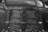 2023-2025 Honda Civic FL5 Type R AS Style Carbon Fiber Black Double Sided Dry Hood