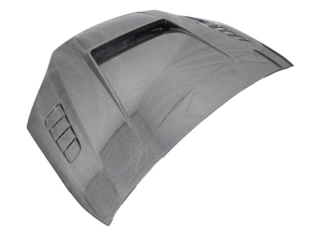 2023-2024 Toyota Prius OEM Style Carbon Fiber Black Hood