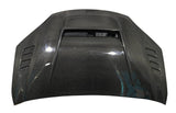 2023-2024 Toyota Prius OEM Style Carbon Fiber Black Hood