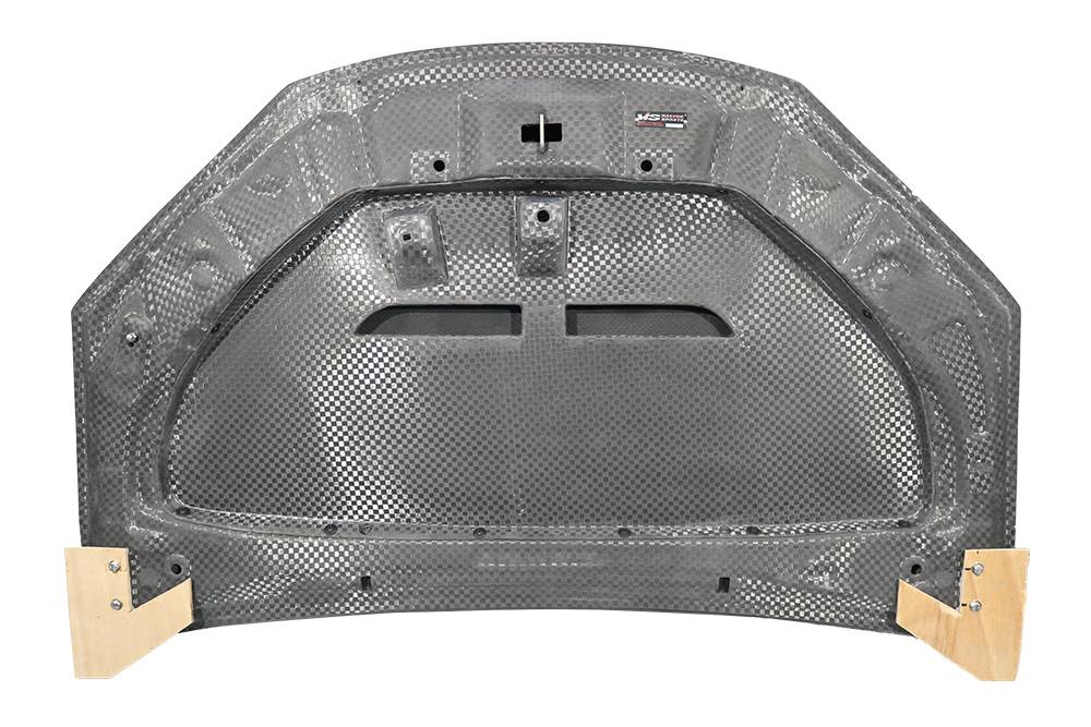 2023-2024 Toyota Prius OEM Style Carbon Fiber Black Hood