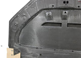 2023-2024 Toyota Prius OEM Style Carbon Fiber Black Hood