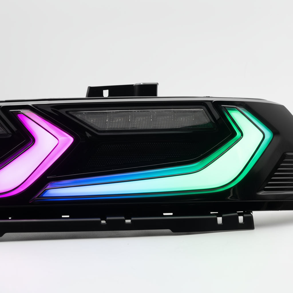 2014-2015 Chevy Camaro Umbra LED Taillights – Gloss Black/Smoke Lens