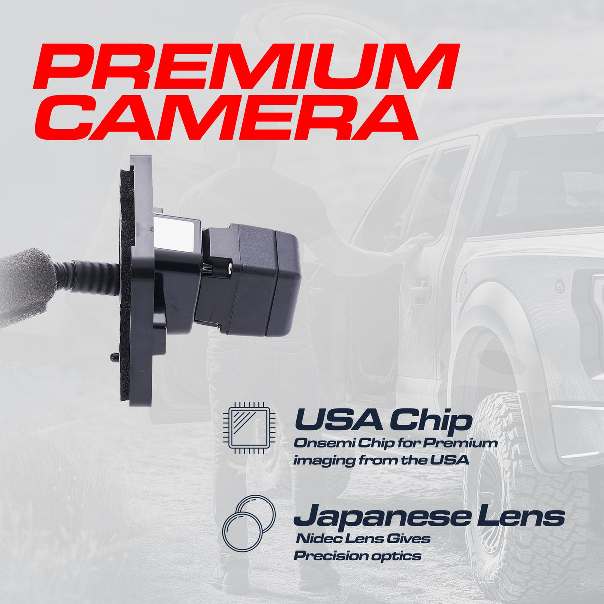 Nissan Murano (2011-2012) OEM Replacement Backup Camera OE Part # 28442-1AT0A, 28442-1AT0B