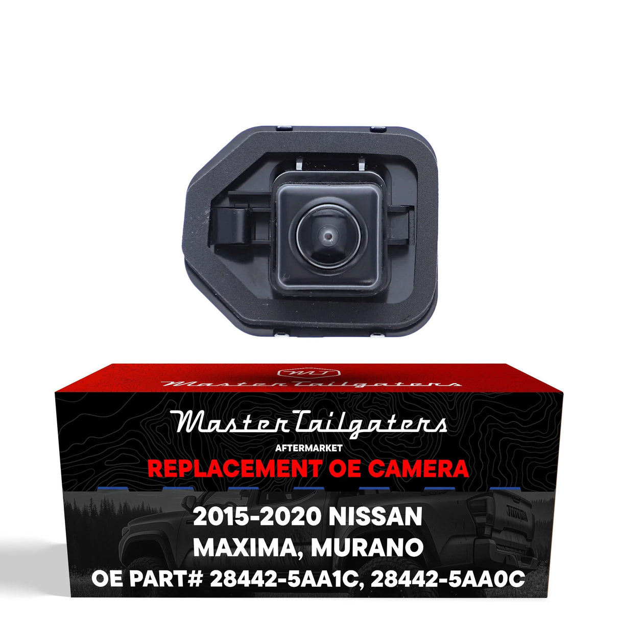 Nissan Murano (2015-2020), Maxima (2016-2020) w/o AVM OEM Replacement Backup Camera OE Part # 28442-5AA0C, 28442-5AA1C