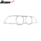 2002-2004 Acura RSX Tail Light Bezels Cover Trim Chrome ABS 2PCS Set