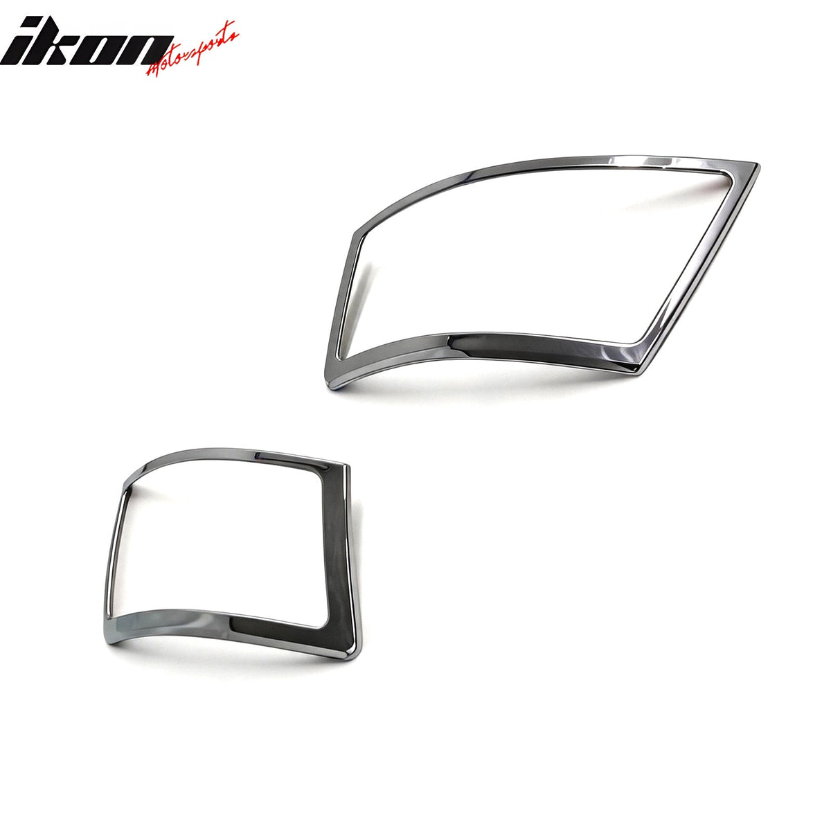 2005-2008 Audi A6 4-Door Chrome Rear Tail Light Bezels Frame Trim ABS 2PCS Set