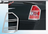 2008-2010 Chrysler 300/300C Chrome ABS Tail Lights Frame Bezel Trim