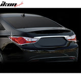 2011-2014 Hyundai Sonata Chrome 4PCS Rear Tail Lights Bezel Covers ABS