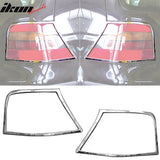 1999-2005 Volkswagen Golf 4/GTI Chrome 2PCS Tail Lights Bezel Covers
