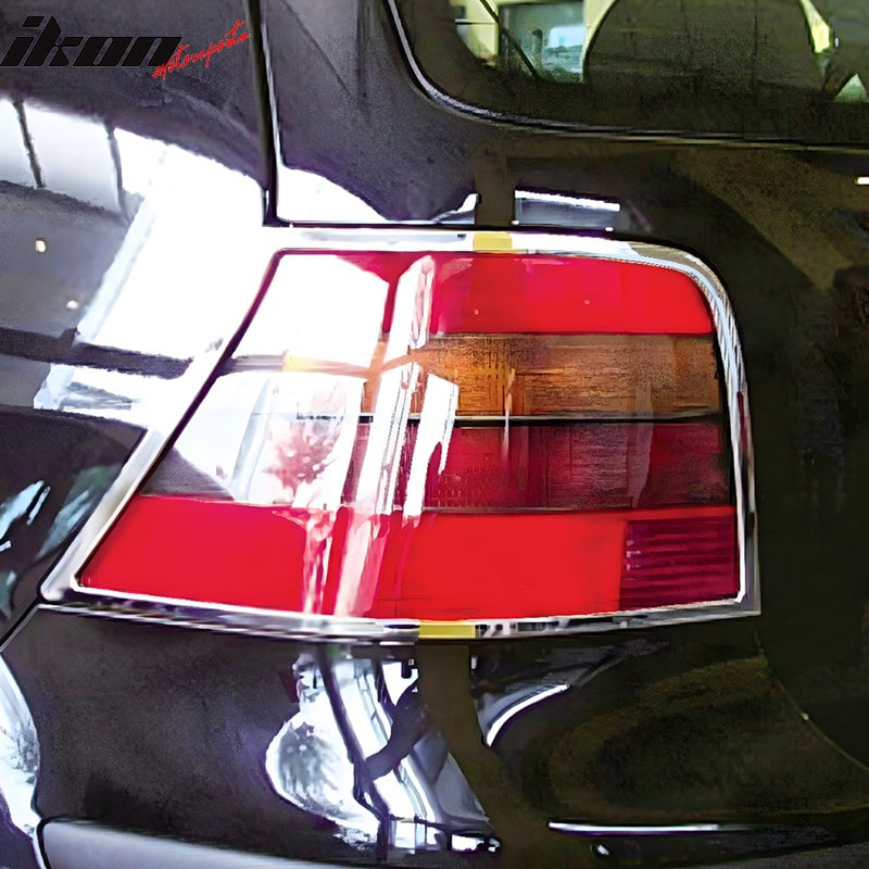 1999-2005 Volkswagen Golf 4/GTI Chrome 2PCS Tail Lights Bezel Covers