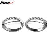 1998-2005 Volkswagen Beetle Chrome Tail Light Bezels Cover Frame ABS 2PCS Set