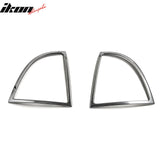 2001-2005 Volkswagen Passat Sedan Chrome Tail Light Bezels Trim ABS 4PCS Set