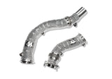 S55 Catless Downpipes with Heatshield for F8X M3 M4 & M2C
