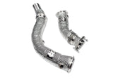 S55 Catless Downpipes with Heatshield for F8X M3 M4 & M2C