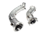 S55 Catless Downpipes with Heatshield for F8X M3 M4 & M2C