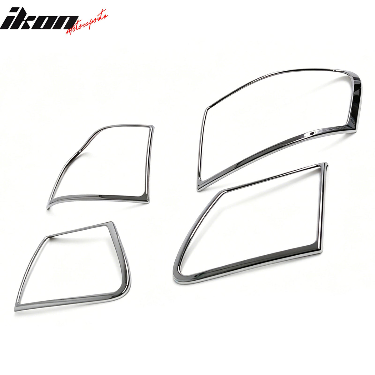 2006-2011 Lexus GS-Series Chrome Rear Tail Light Bezels Trims ABS 4PCS Set