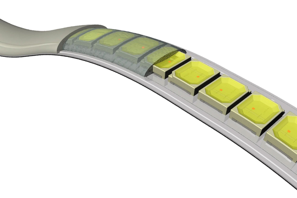 9in: Profile Pivot Strip w/ Driver