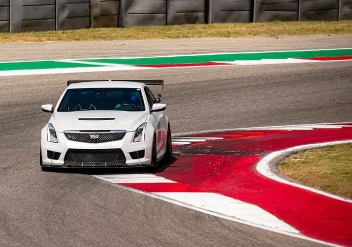 Cadillac ATS-V Carbon Fiber Front Wind Splitter 2016-2019 (with Carbon Package)