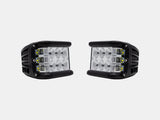 Low Profile Ditch Light Brackets Kit For 2016-2023 Toyota Tacoma