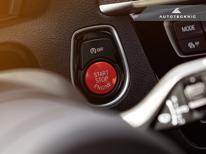 AutoTecknic Red Start Stop Button - F32/ F33/ F36 4-Series