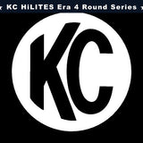 KC HiLITES Era 4 ROUND Series Light Cover Overlays - Universal