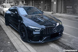 2019-2023 Mercedes Benz AMG GT63S 4Door Coupe X290 OEM Style Carbon Fiber Middle Front Lip