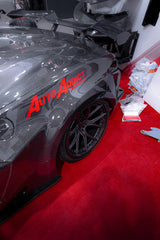 2020-2024 Corvette C8 Deluxe Wide Track Package Full Carbon Fiber Kit Bumper to Bumper