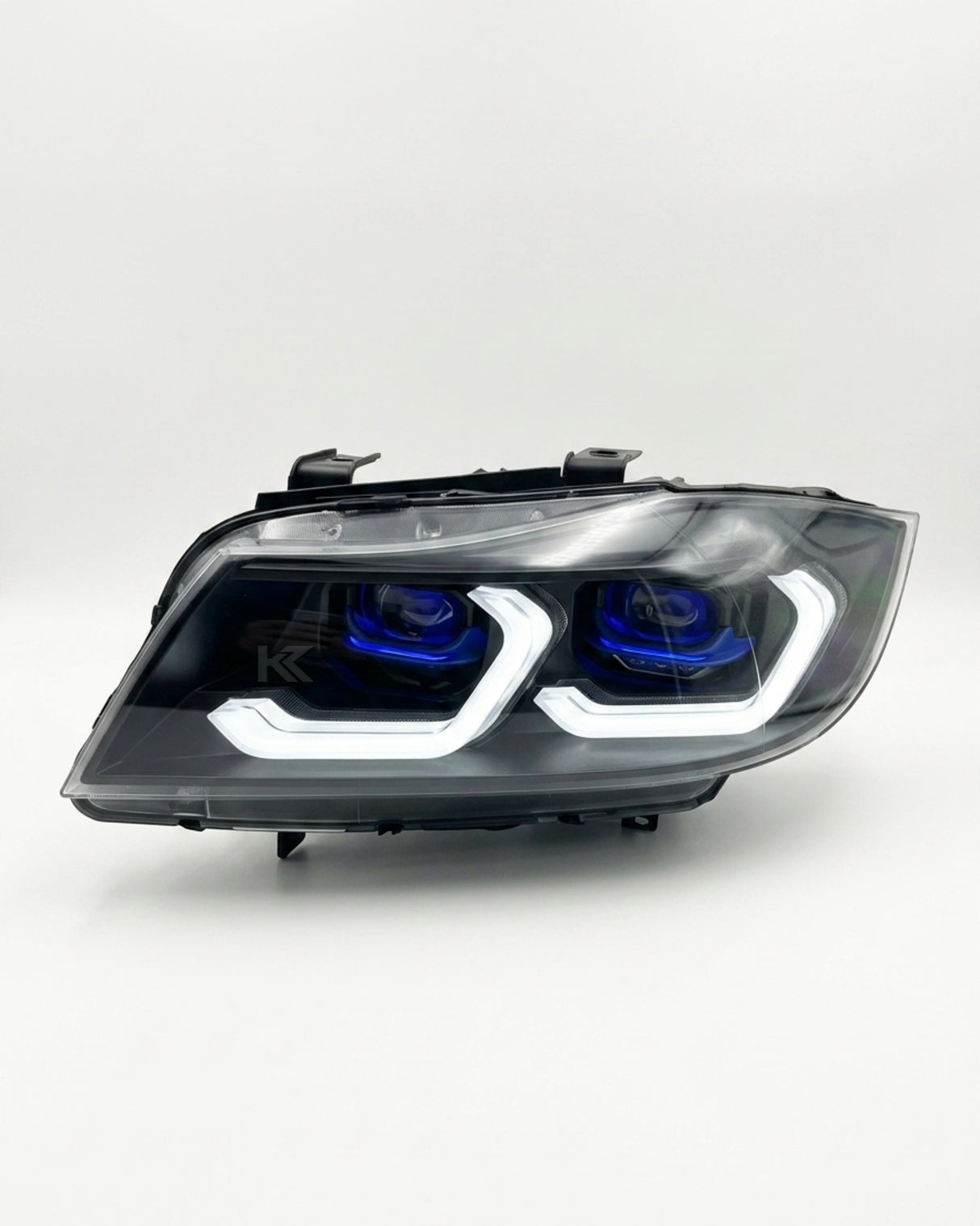BMW 3 Series E90 LED Headlight Assembly with Dual-Color DRL 2005 - 2012