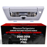 Ford F150 (2015-2018) Chrome Replacement Tailgate Handle with Backup Camera